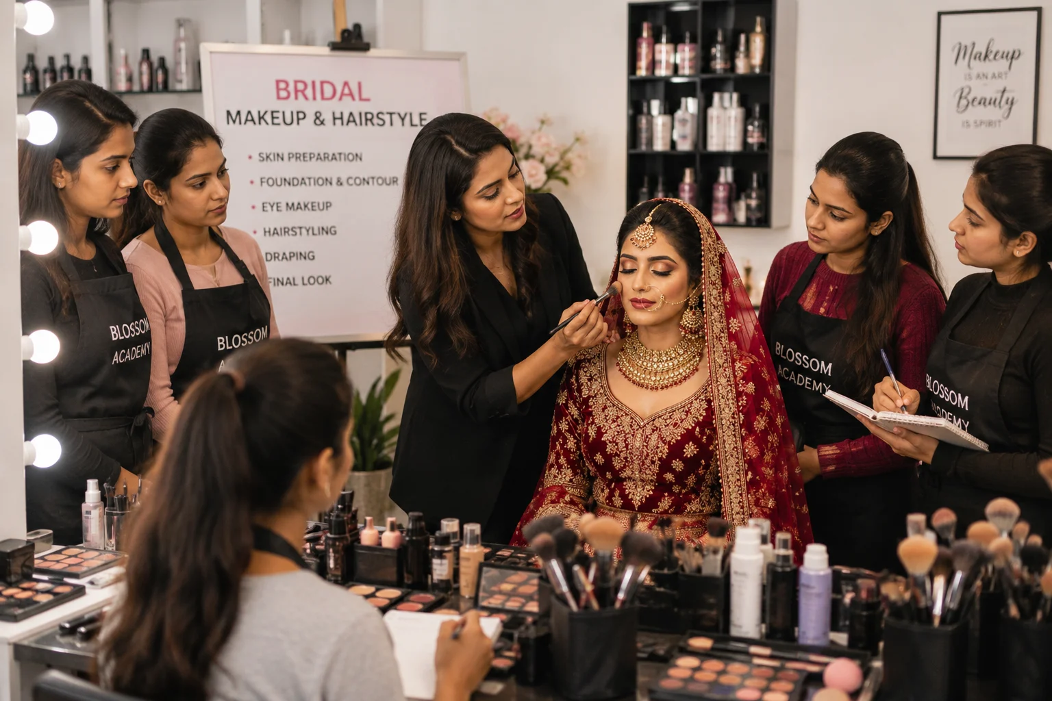 Bridal Makeup & Hairstyle